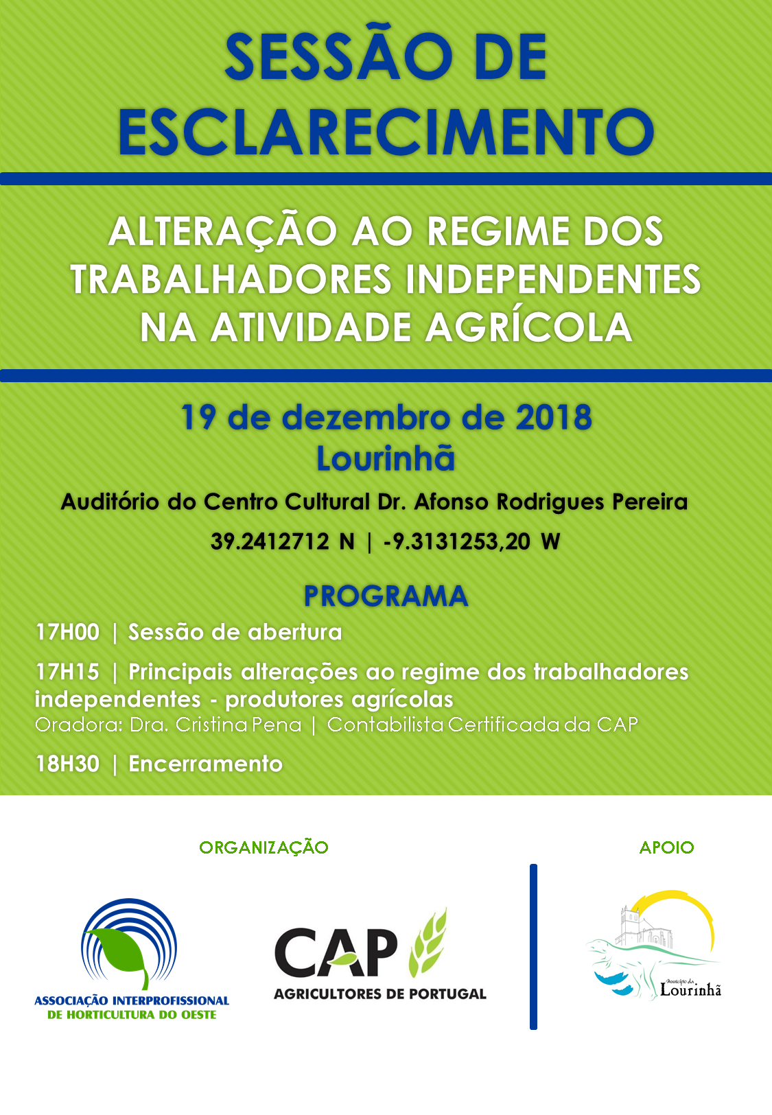 ALTERAÇÃO AO REGIME DOS TRABALHADORES INDEPENDENTES NA ATIVIDADE
